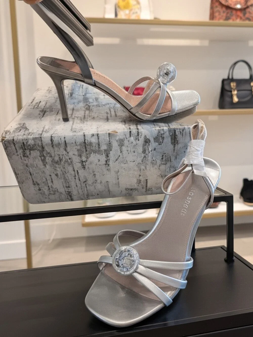Kate Spade New York Let's Dance Heels Sandals Women's Sz 8.5 B New $228